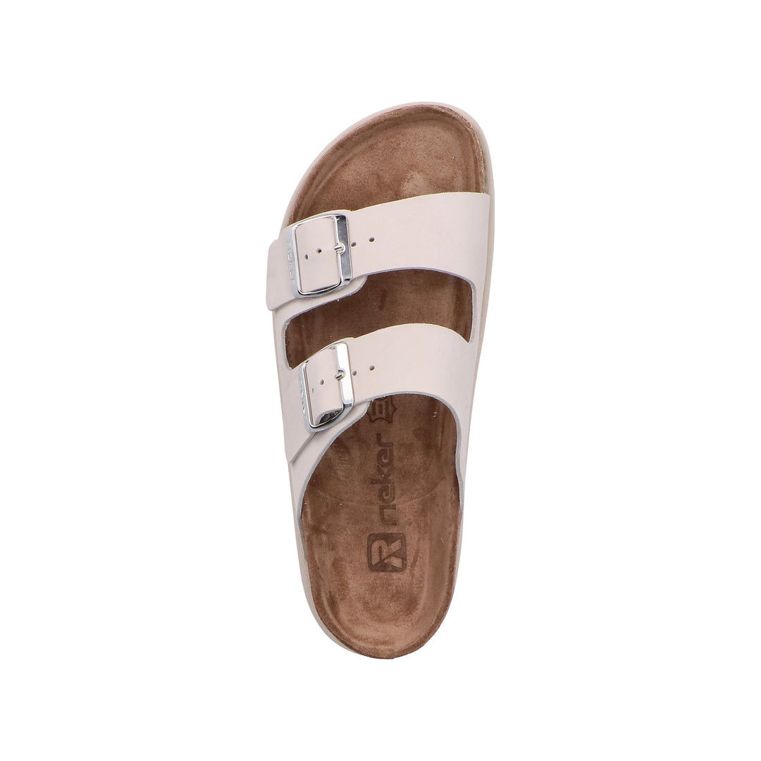 Rieker Mule Sandals- Grey V3190-40