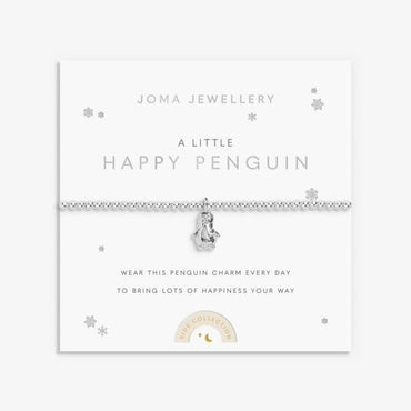 Joma Jewellery Children's A Little Happy Penguin Bracelet