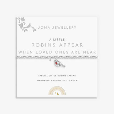 Joma Jewellery Children's A Little Robin Appears When A Loved One Is Near Bracelet