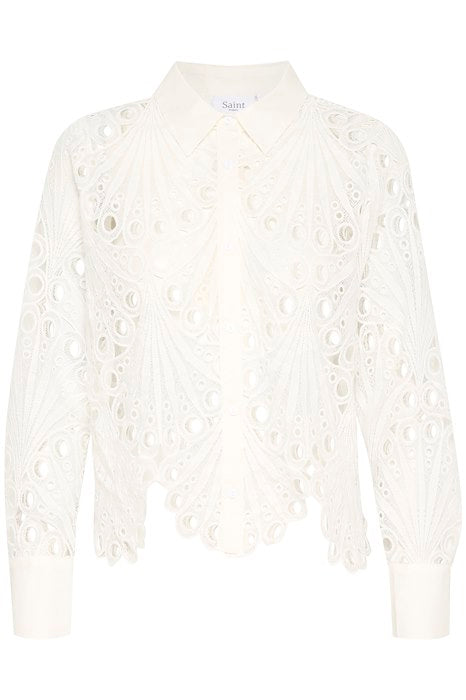 Saint Tropez Jilianna Shirt- Bright White