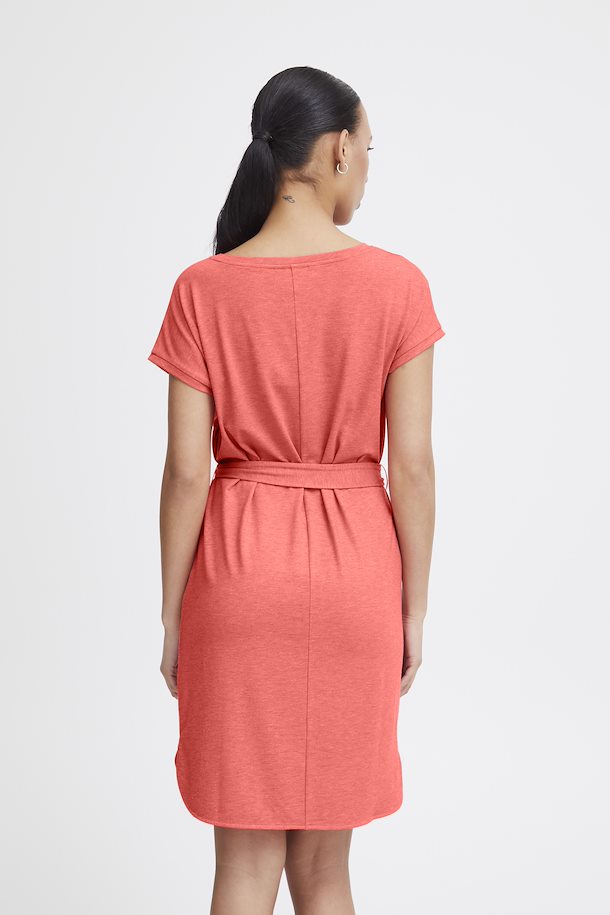 Ichi Rebel Dress - Calypso Coral