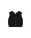 Grace & Mila Santa Sleeveless Cardigan - Chocolat