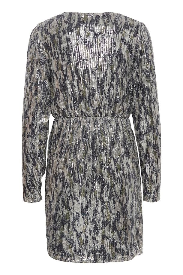 BYoung Solioa AOP Dress- Cement Camo Mix