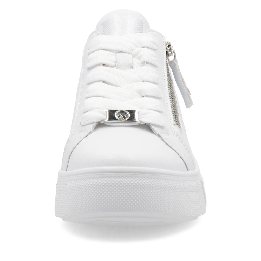 Rieker Sport Zip Trainer- White