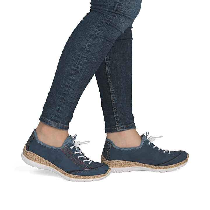 Rieker Slip-on Shoe - Blue | N42T0-14
