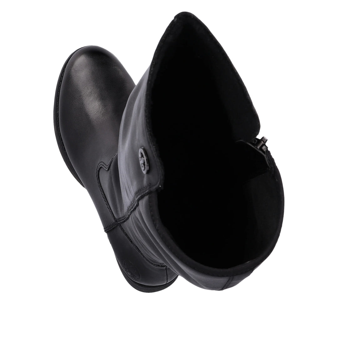 Z9591-01 Rieker Black Boot