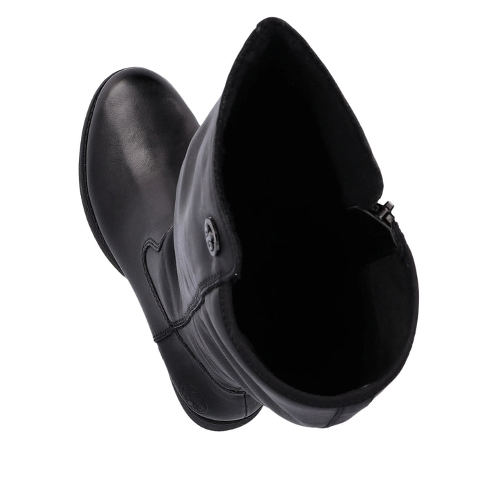 Z9591-01 Rieker Black Boot