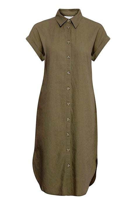 BYoung Falakka Short Sleeved Shirt Dress