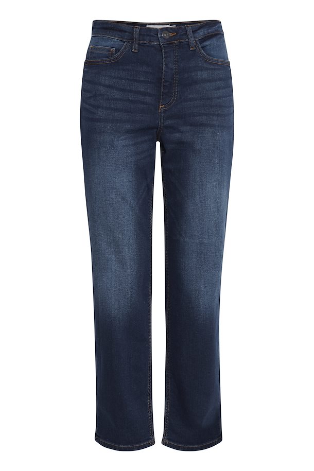 Ichi Twiggy Raven Jeans - Dark Blue