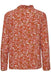 Ichi Tusnelda Shirt Orange.com - Flower AOP