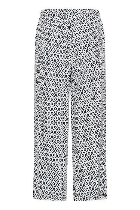 Ichi Marrakech Pants- Tile Blue