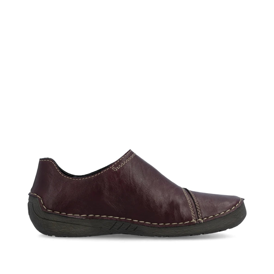Rieker Slip-On Shoe - Red