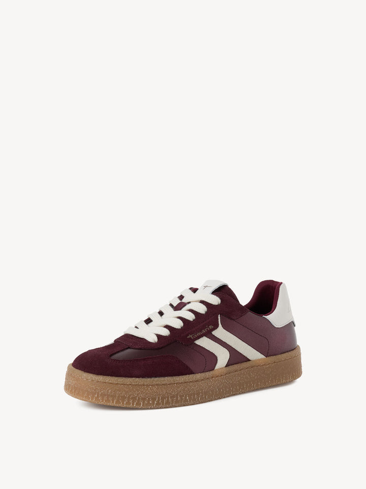 Tamaris Leather Sneaker - Burgady