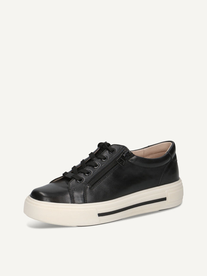 Caprice Platform Trainer- Black Nappa