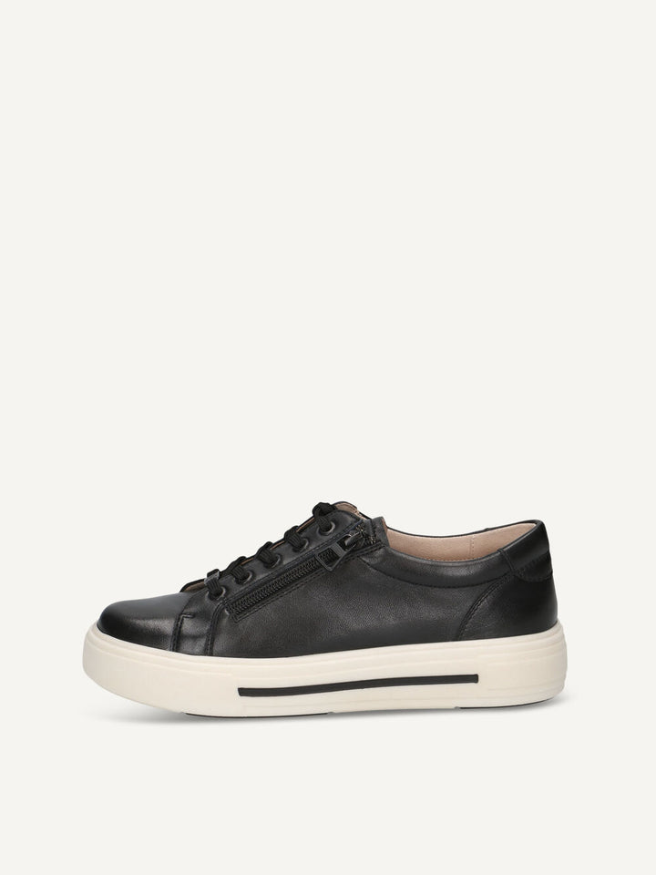 Caprice Platform Trainer- Black Nappa