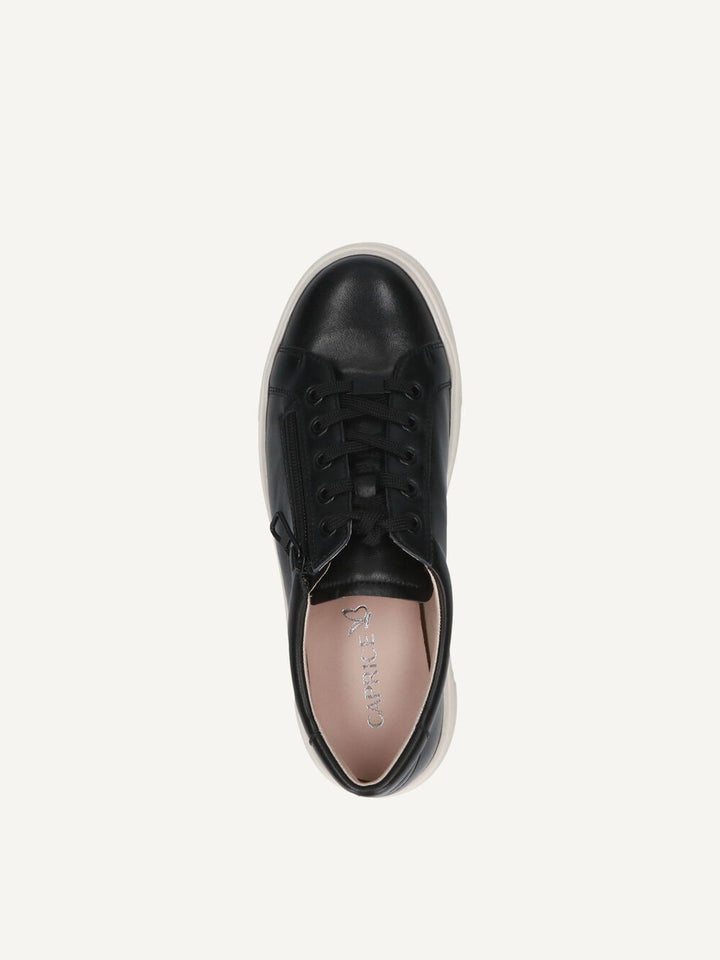 Caprice Platform Trainer- Black Nappa