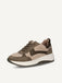 Caprice Comfort Trainer- Khaki/Fur