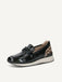 Caprice Wedge Loafers- Black Naplak