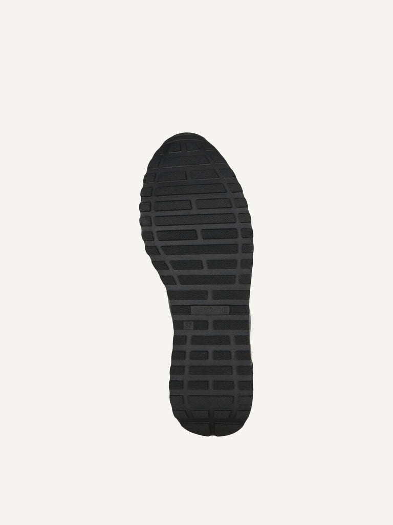 Caprice Wedge Loafers- Black Naplak