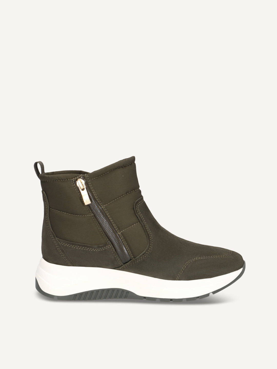 Caprice Khaki Comb Bootie