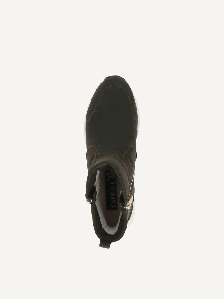 Caprice Khaki Comb Bootie