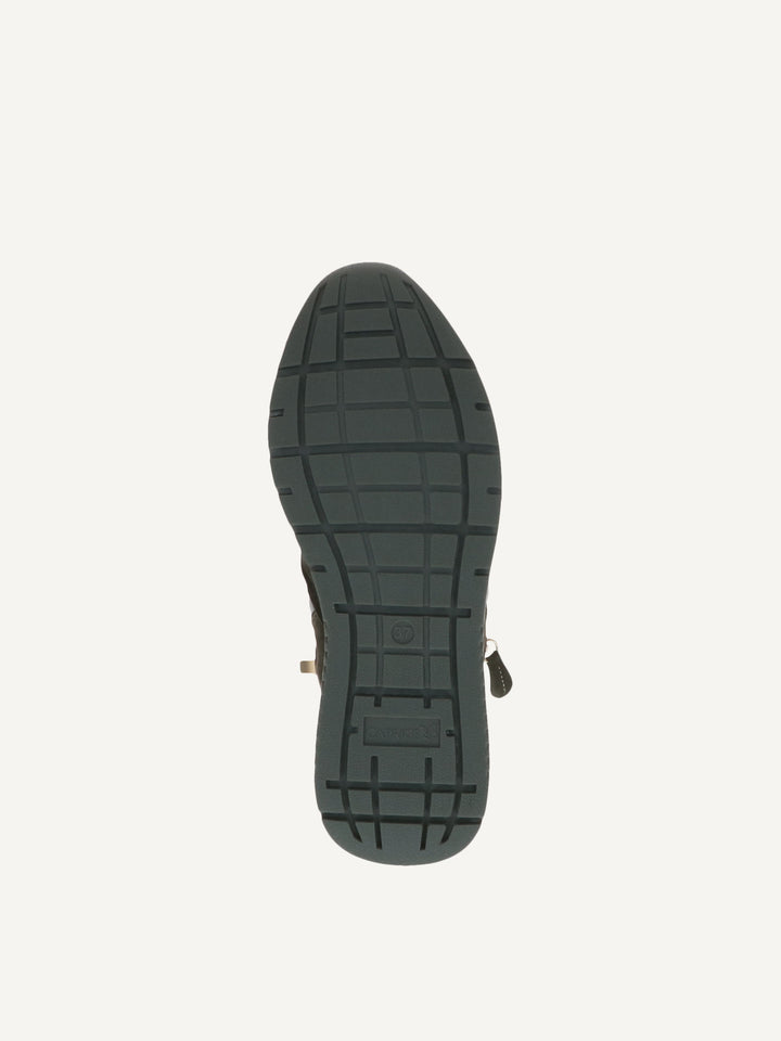 Caprice Khaki Comb Bootie