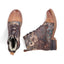 Rieker Multi Colour Patterned Zip Up Boot