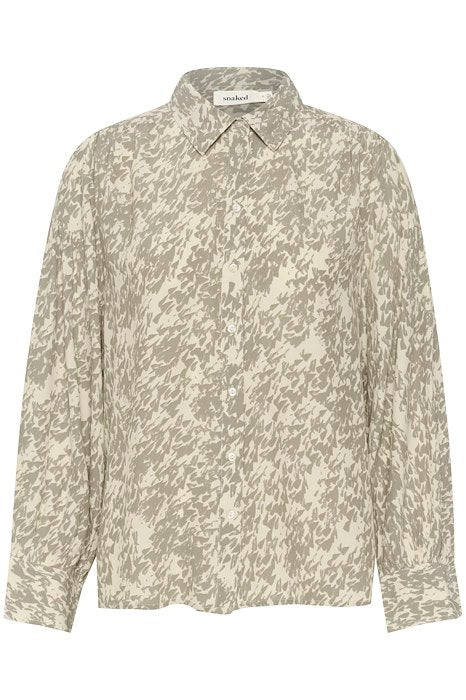 Soaked In Luxury Sylvia Shirt- Shadow Drop Print