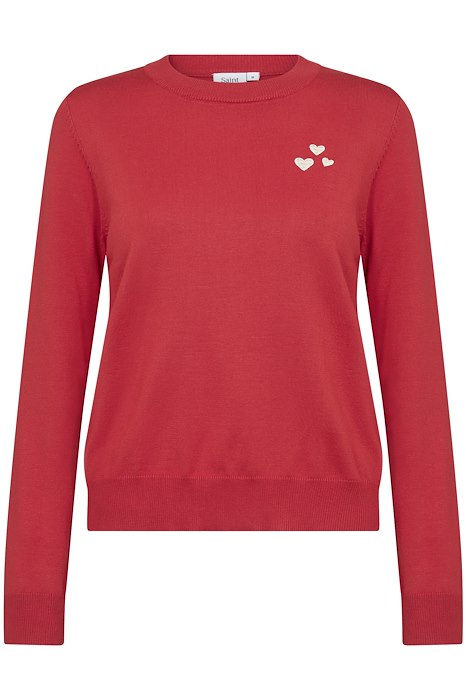 Saint Tropez Valentina Pullover- Flame Scarlet