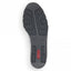 Rieker Elasticated Patent Loafer- Black