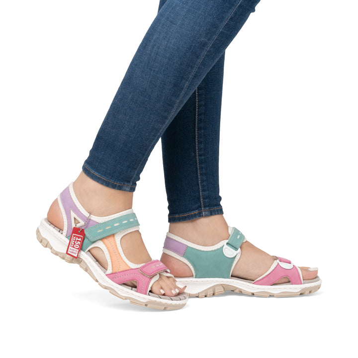 Rieker Walking sandal- Multi 68866-92