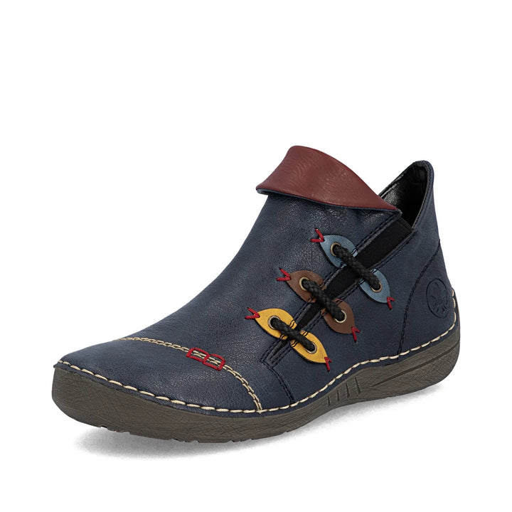 Rieker Women's Short Blue Boot