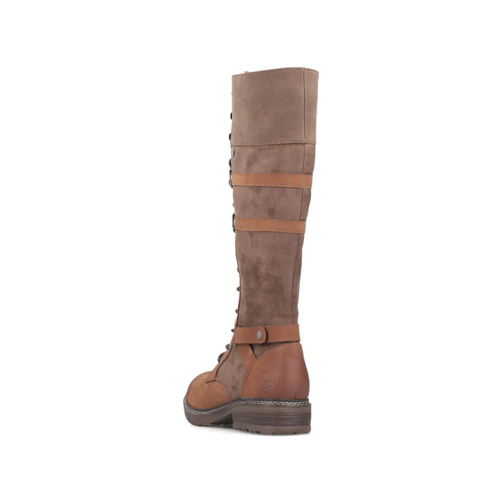 Rieker Brown High Boot- 94732-25