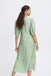 BYoung Ibano Long Dress - Fair green Flower