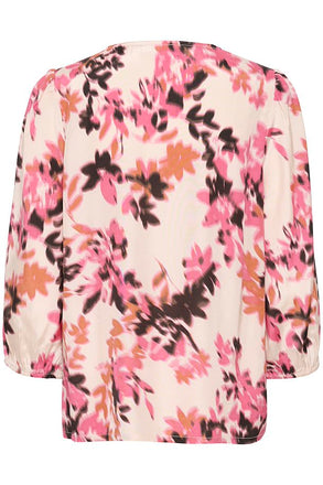 Saint Tropez GracySZ Shirt-Grey Chateau Blooms