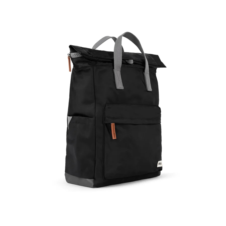 Roka London Canfield B Medium Black Recycled Nylon