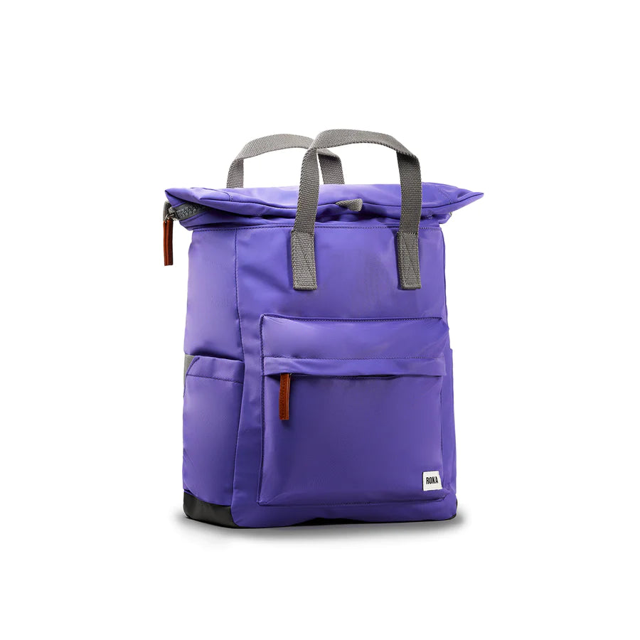 Roka London - Canfield B Small Peri Purple Recycled Nylon