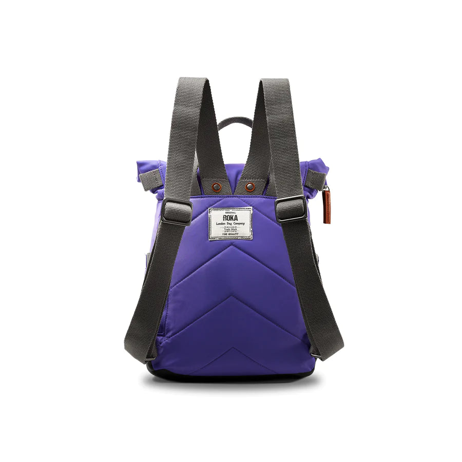 Roka London - Canfield B Small Peri Purple Recycled Nylon