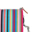 Roka London -Carnaby Crossbody XL Multi Stripe Recycled Canvas