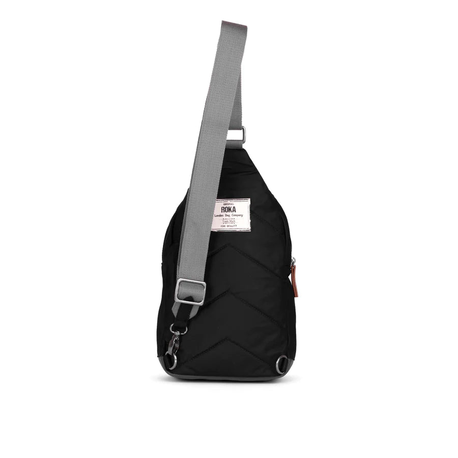 Roka London Willesden B Black Recycled Nylon