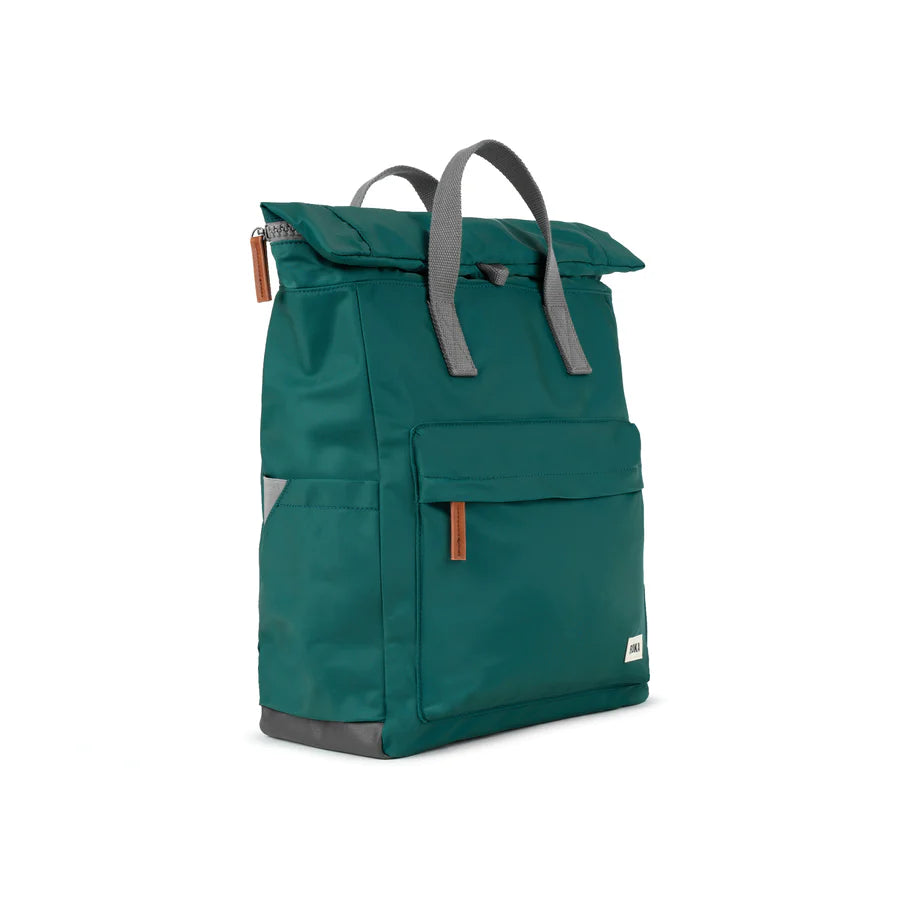 Roka London Canfield B Medium Teal Recycled Nylon Simmi Woman