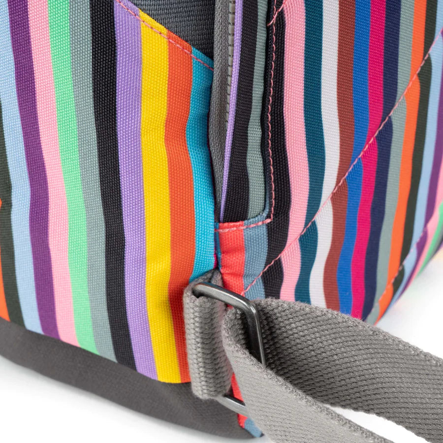 Roka London -Canfield B Multi Stripe Recycled Canvas