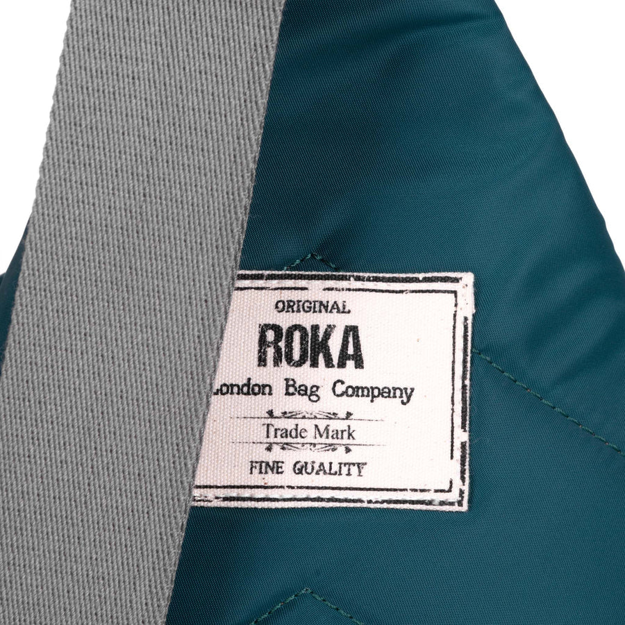 Roka London Willesden B Teal Recycled Nylon