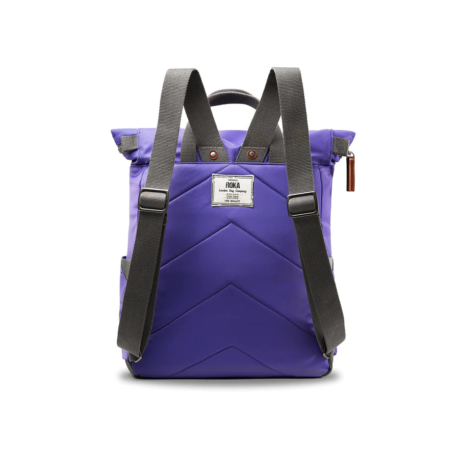 Roka London - Canfield B Small Peri Purple Recycled Nylon