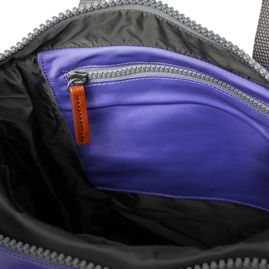 Roka London - Canfield B Small Peri Purple Recycled Nylon