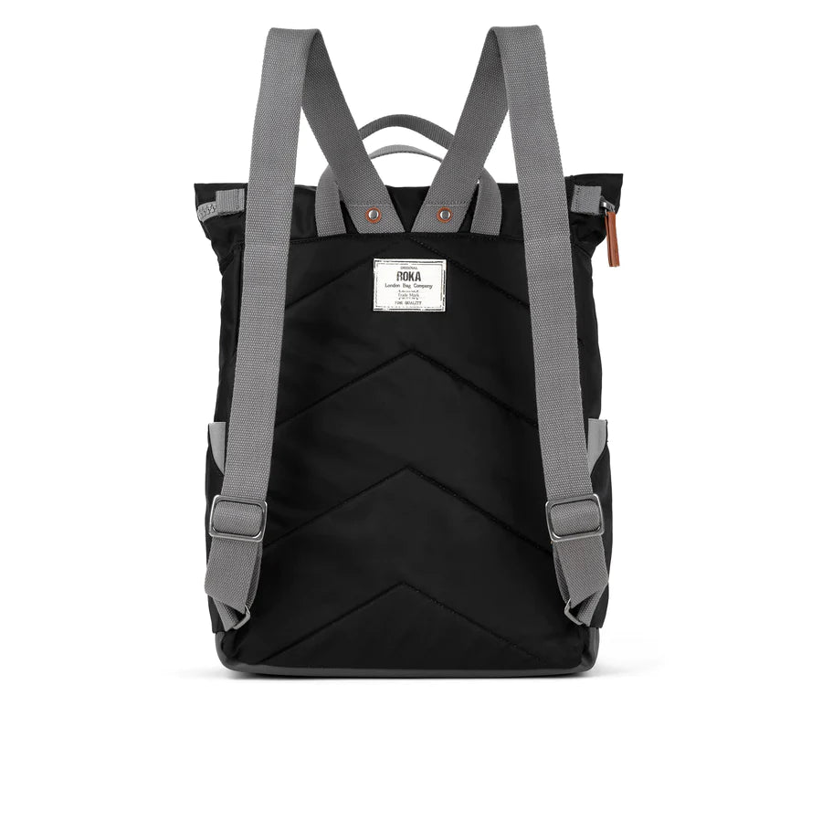 Roka London Canfield B Medium Black Recycled Nylon