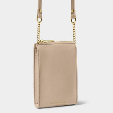 Katie Loxton Zana Slim Crossbody Bag - Light Taupe