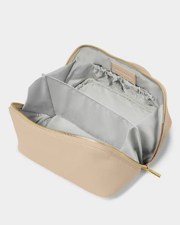Katie Loxton - Makeup and Washbag - Light Taupe