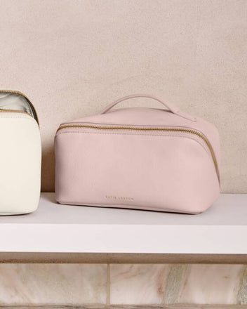 Katie Loxton - Makeup And Washbag - Dusty Pink