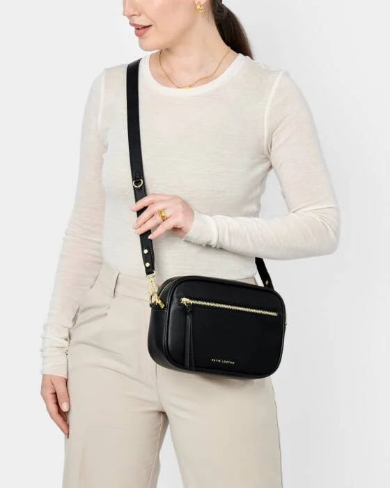 Katie Loxton Hallie Crossbody Bag - Black